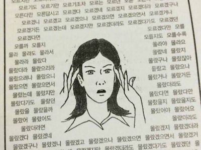 외국인들이 한국어 배우다가 멘붕오는 부분