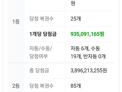휴 다행이다(로또)