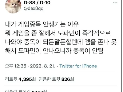 게임중독 안생기는 이유 jpg