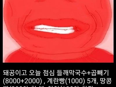 현실성없는 공익 급식비