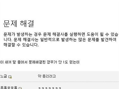 윈도우 문제해결사