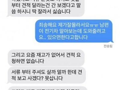 요새 렌트카 딜러