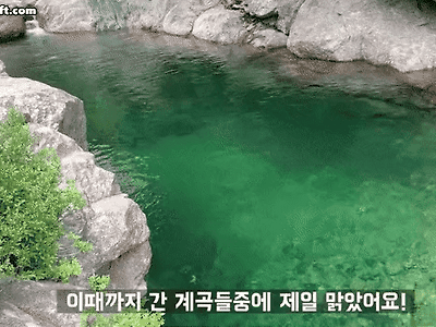 계곡을 조심해야하는 이유