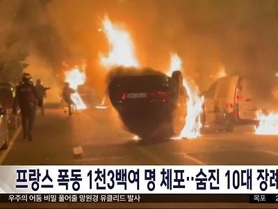 아랍계의 대폭동이 일어난 프랑스 상황
