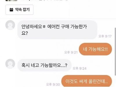 몸 팔아서 네고하는 여자