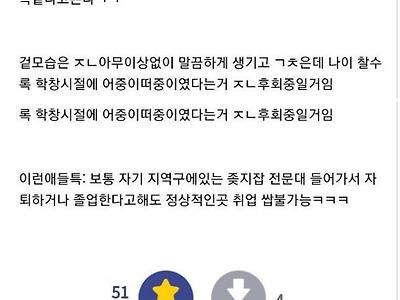 백수갤러리에서 격한 공감 얻고 있는 글