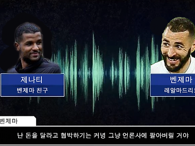 벤제마 국대 은퇴 기념 다시 보는 벤제마 녹취록