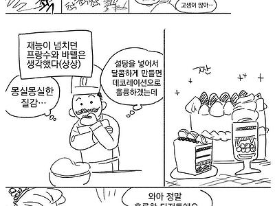 러브젤로 만든 요리