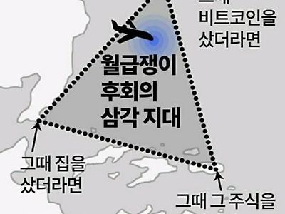 월급쟁이 후회의 삼각 지대