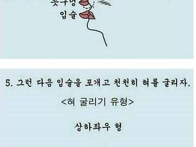 누구나 다 아는 키스의 순서