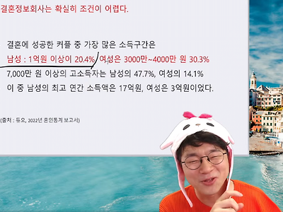 결혼에 성공하기위한 조건?!