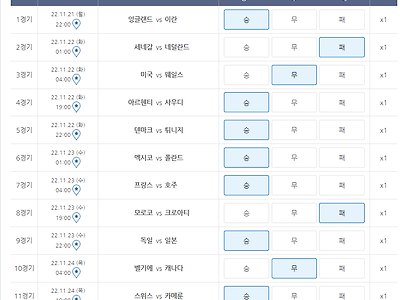 펨붕이 월드컵 토토함