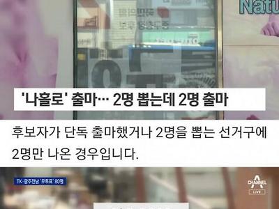 지방선거 하기도 전에 날먹 당선된 후보들