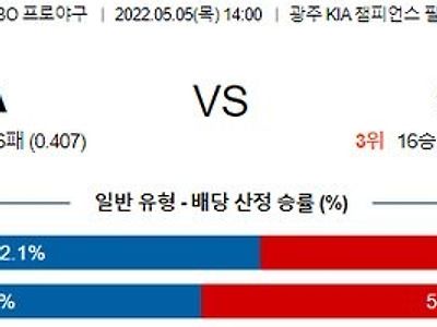 【KBO】 5월 5일 KIA vs 키움