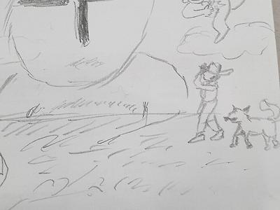 심심해서 그린 그림 제목좀 붙여주셈