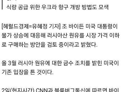 러시아산 원유 구매 검토하는 나라