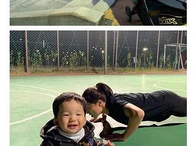 한국 여배우의 일상