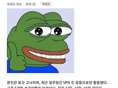 디시의 테러범