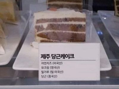 도대체 왜 제주 당근 케익