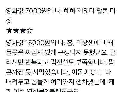 영화 값 7000원 vs 15000원.jpg