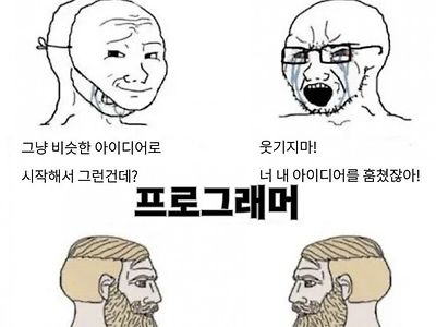 표절에 대한 디자이어와 프로그래머의 반응 차이