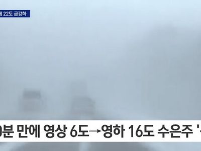 미국 한파가 역대급인 이유