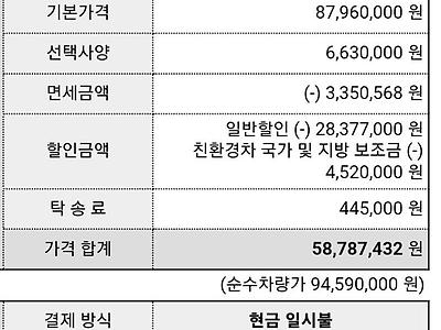 ev9 직원할인 금액