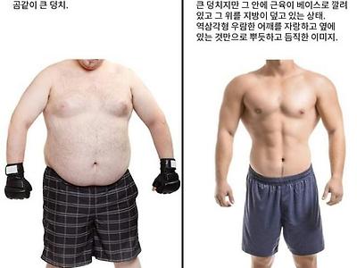 여자들이 좋아한다는 곰같은 몸매