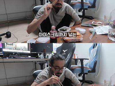 아무리 먹어도 살 안찐다는 멸치들에게 일침하는 남자.jpg