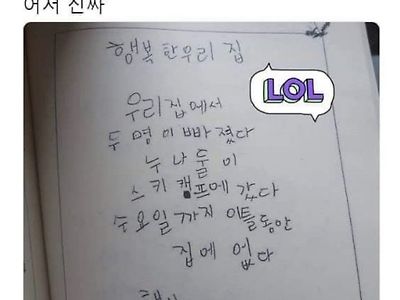 누나 둘을 보낸 막내의 일기