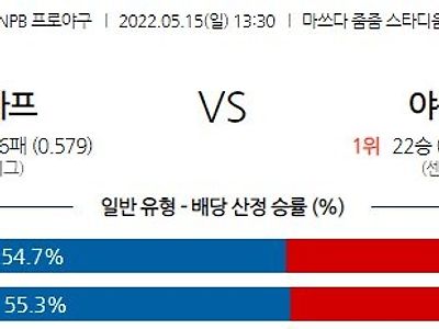 【NPB】 5월 15일 히로시마 vs 야쿠르트