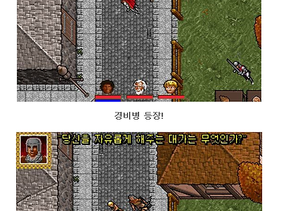 고전 RPG 게임 미친 자유도