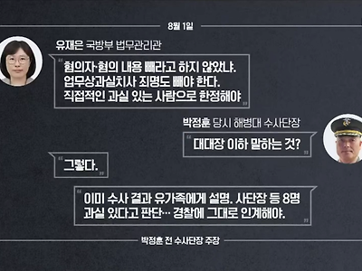 KBS - 전 해병대 수사단장 인터뷰