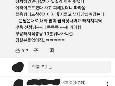 꽉막힌 고속도로 갓길 가다 경찰이 따라왔는데 그냥 간 썰