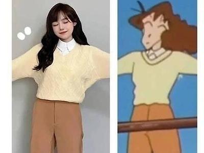 짱구 엄마 패션 실사판