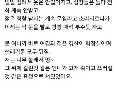 단속 걸린 오피 언니 후기