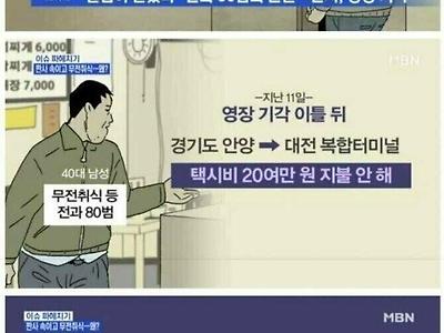 전과 80범의 하루