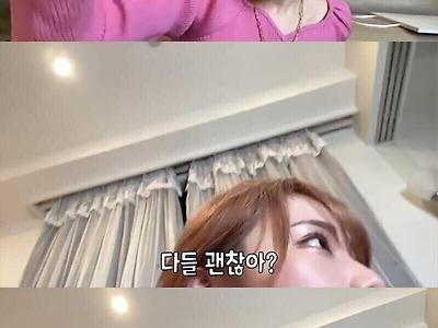 개인방송 중에 지진발생한 호노카
