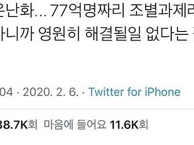 지구 온난화가 절대 해결 안되는 이유