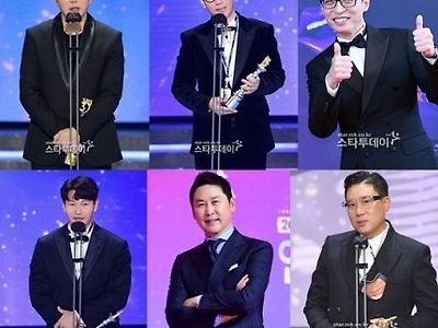 SBS연예대상 치열한 올해 대상후보들