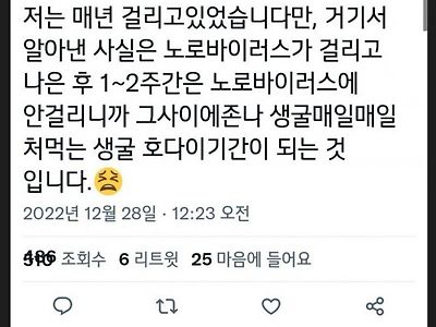 바이러스 걱정 없이 굴 많이 먹는 방법