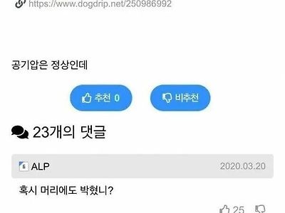 타이어에 나사 박힌거 꼭 빼야해?