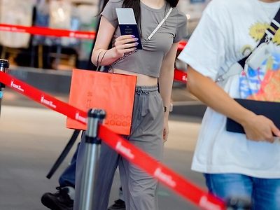 AV배우들 공항 사진
