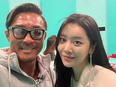 추성훈과 사진찍은 더글로리 혜정이