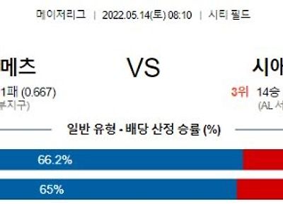 【MLB】 5월14일 뉴욕메츠 vs 시애틀