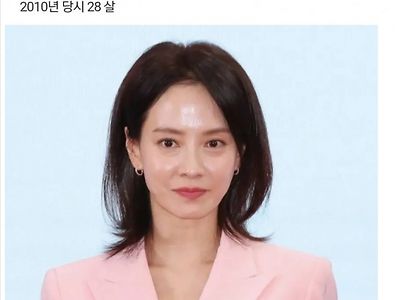송지효의 나이 변화