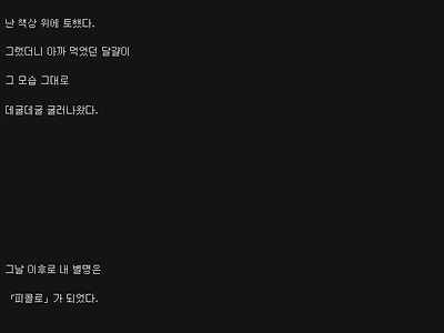 별명이 피콜로였던 일본인