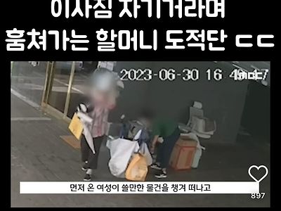 이삿짐을 훔쳐가는 할머니 . JPG