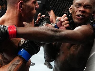 현 UFC 챔피언의 미친 왼손 파괴력...GIF