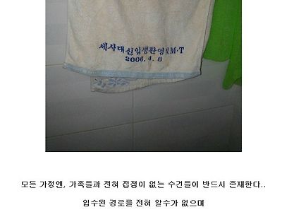 미스테리 수건